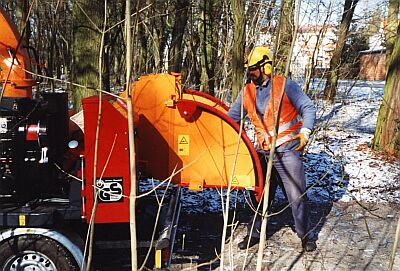 Holzhäcksler